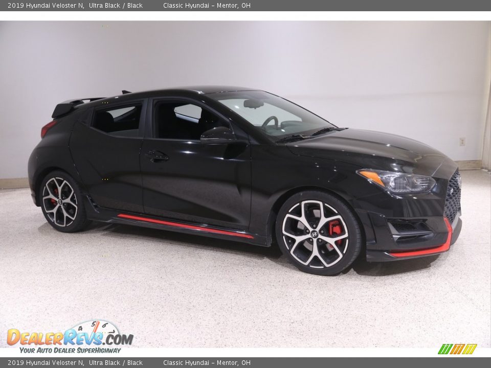 2019 Hyundai Veloster N Ultra Black / Black Photo #1