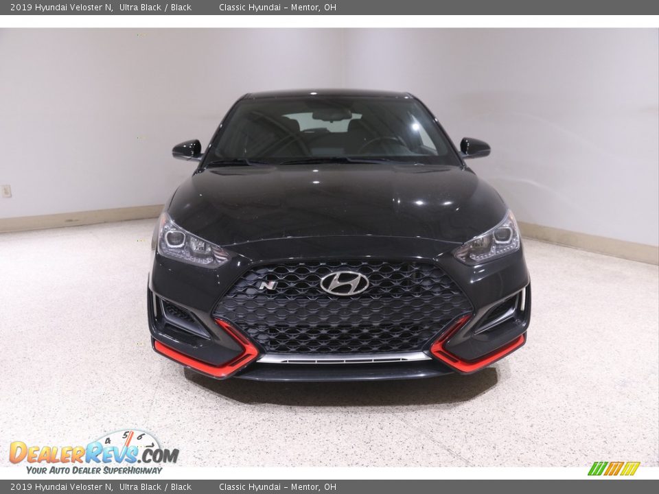 2019 Hyundai Veloster N Ultra Black / Black Photo #2