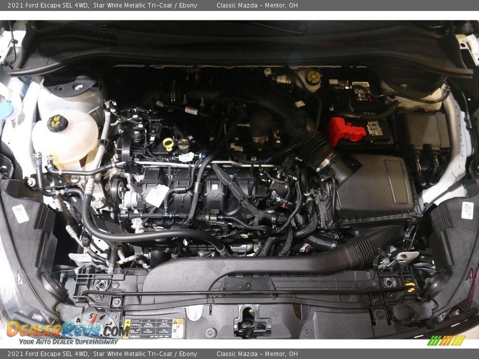 2021 Ford Escape SEL 4WD Star White Metallic Tri-Coat / Ebony Photo #20