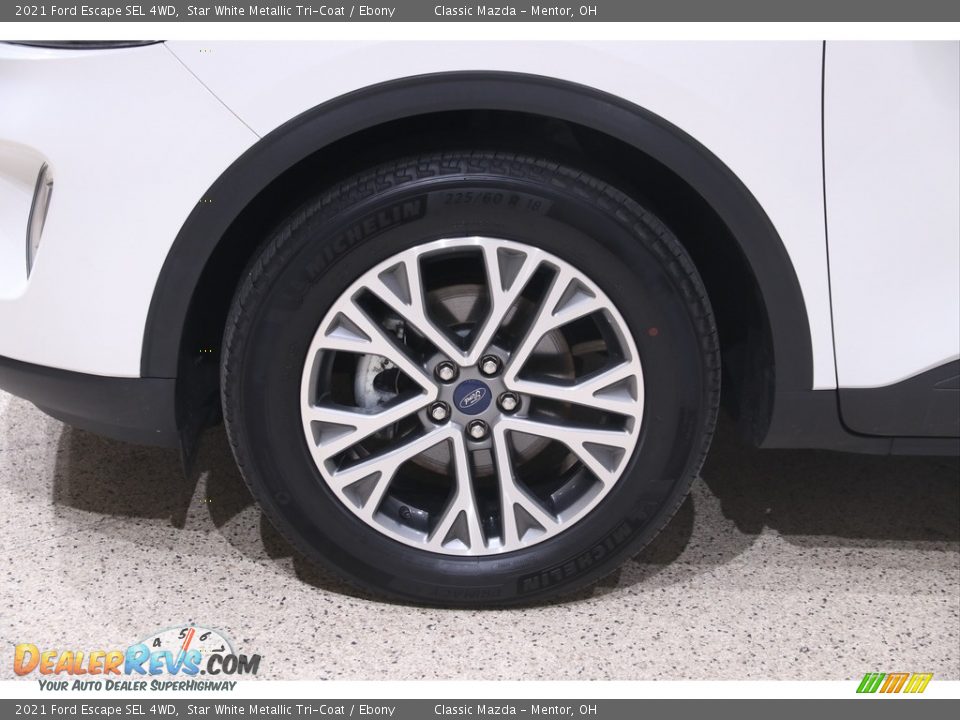 2021 Ford Escape SEL 4WD Star White Metallic Tri-Coat / Ebony Photo #21