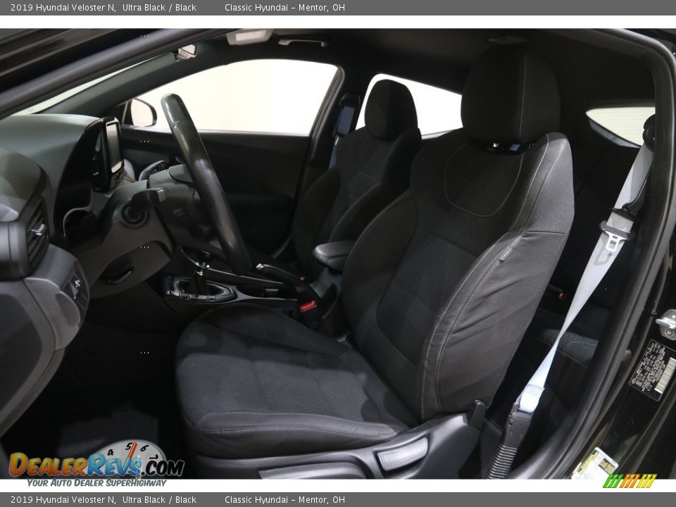 2019 Hyundai Veloster N Ultra Black / Black Photo #5