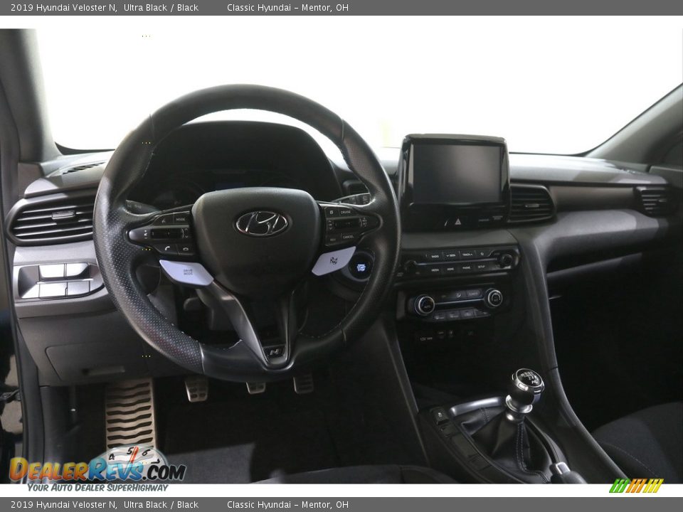 2019 Hyundai Veloster N Ultra Black / Black Photo #6