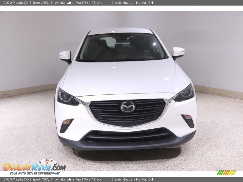 2020 Mazda CX-3 Sport AWD Snowflake White Pearl Mica / Black Photo #2