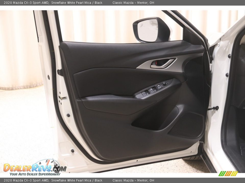 2020 Mazda CX-3 Sport AWD Snowflake White Pearl Mica / Black Photo #4