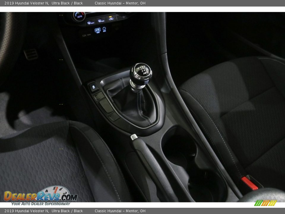 2019 Hyundai Veloster N Ultra Black / Black Photo #13