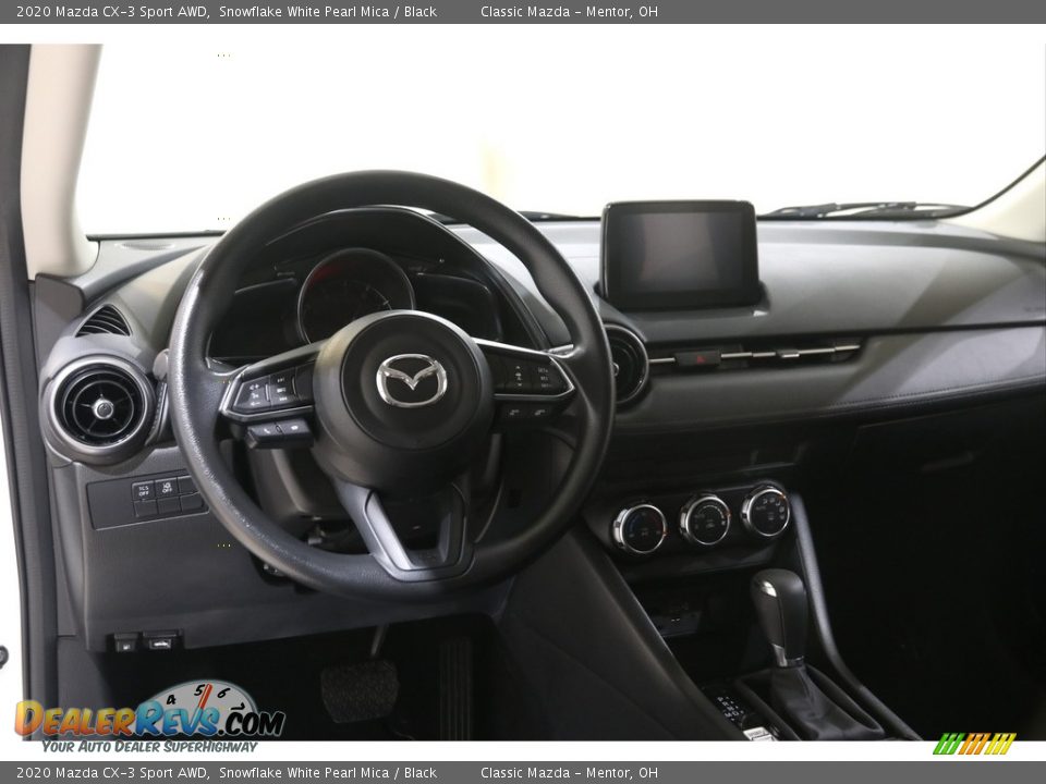 2020 Mazda CX-3 Sport AWD Snowflake White Pearl Mica / Black Photo #6
