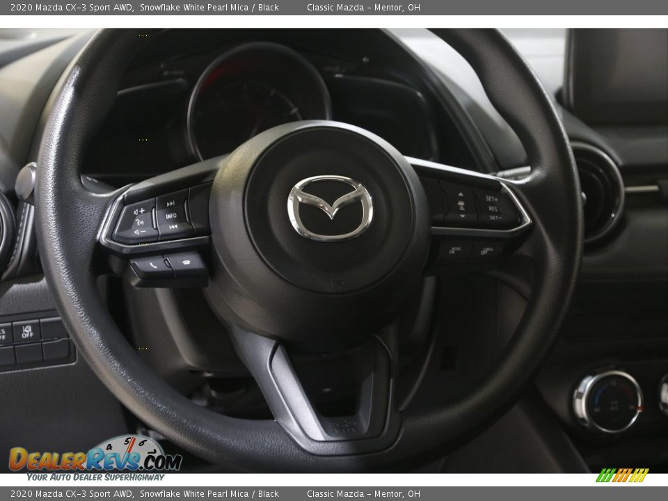 2020 Mazda CX-3 Sport AWD Snowflake White Pearl Mica / Black Photo #7