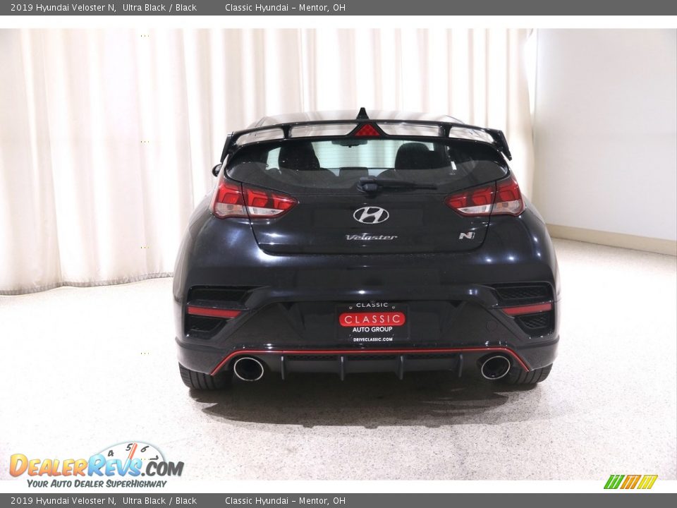 2019 Hyundai Veloster N Ultra Black / Black Photo #17