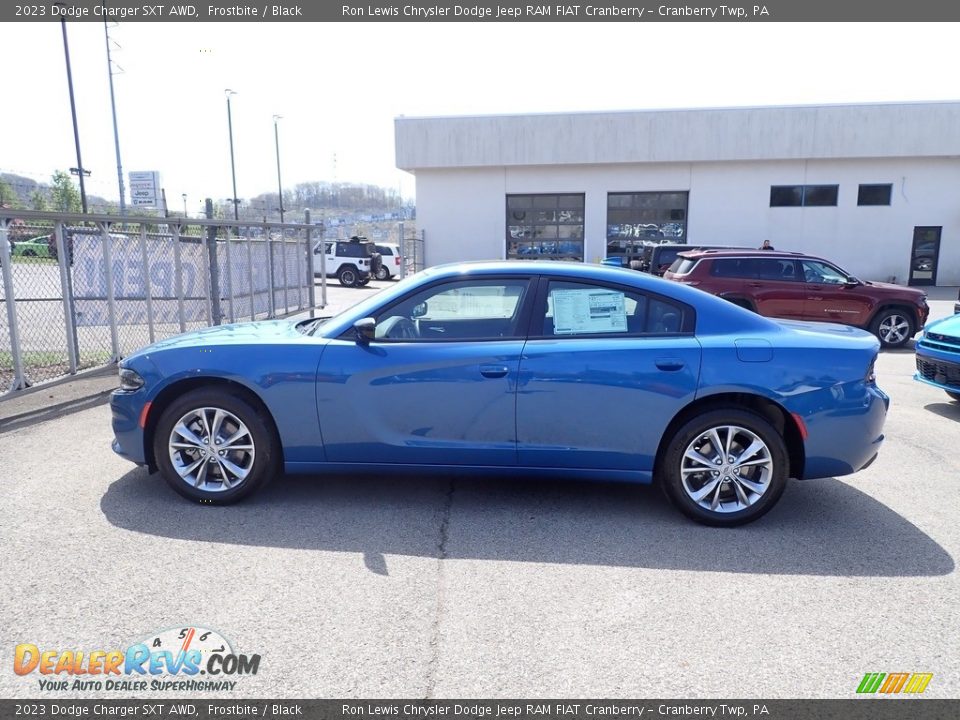 2023 Dodge Charger SXT AWD Frostbite / Black Photo #2