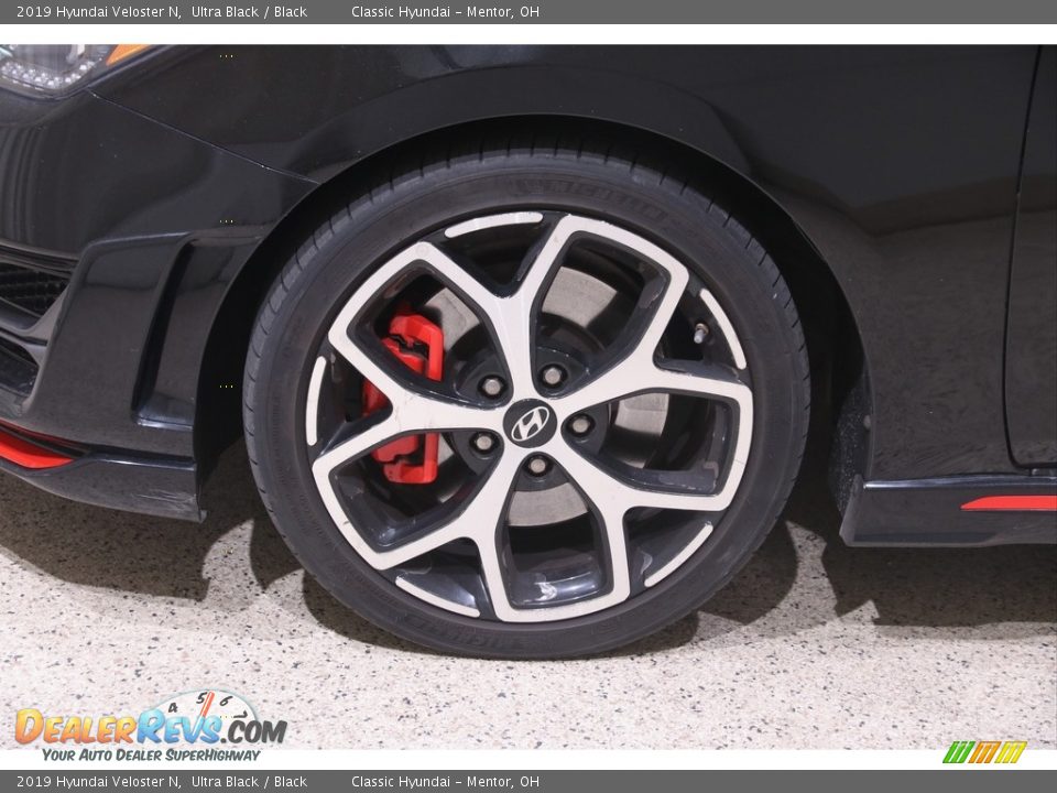2019 Hyundai Veloster N Ultra Black / Black Photo #19