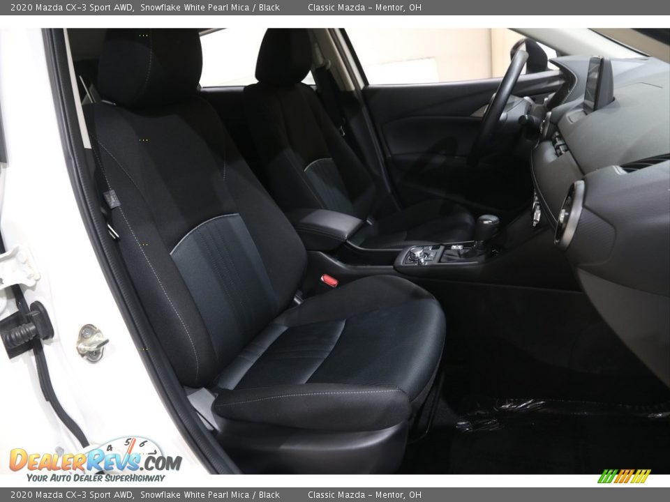 2020 Mazda CX-3 Sport AWD Snowflake White Pearl Mica / Black Photo #14