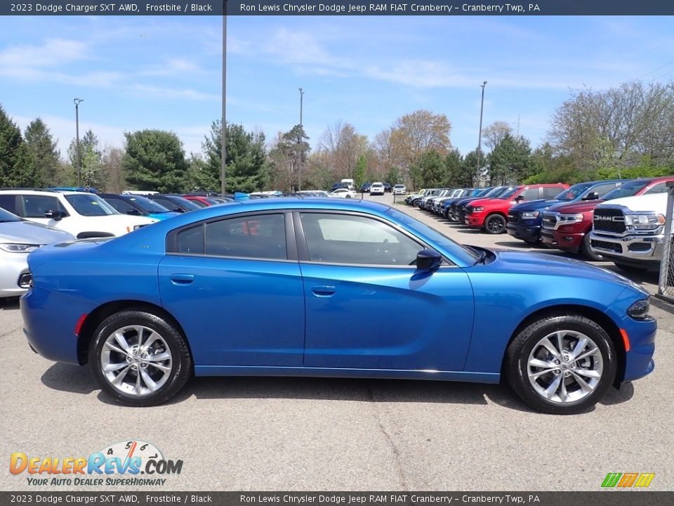 2023 Dodge Charger SXT AWD Frostbite / Black Photo #6