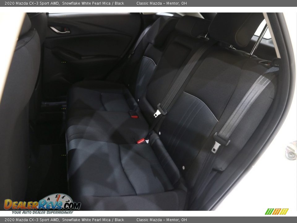 2020 Mazda CX-3 Sport AWD Snowflake White Pearl Mica / Black Photo #16