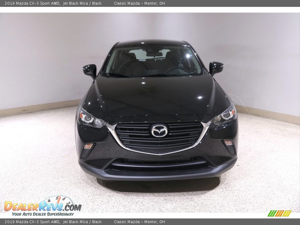 2019 Mazda CX-3 Sport AWD Jet Black Mica / Black Photo #2