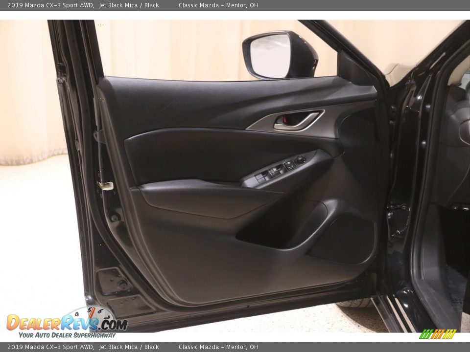 2019 Mazda CX-3 Sport AWD Jet Black Mica / Black Photo #4