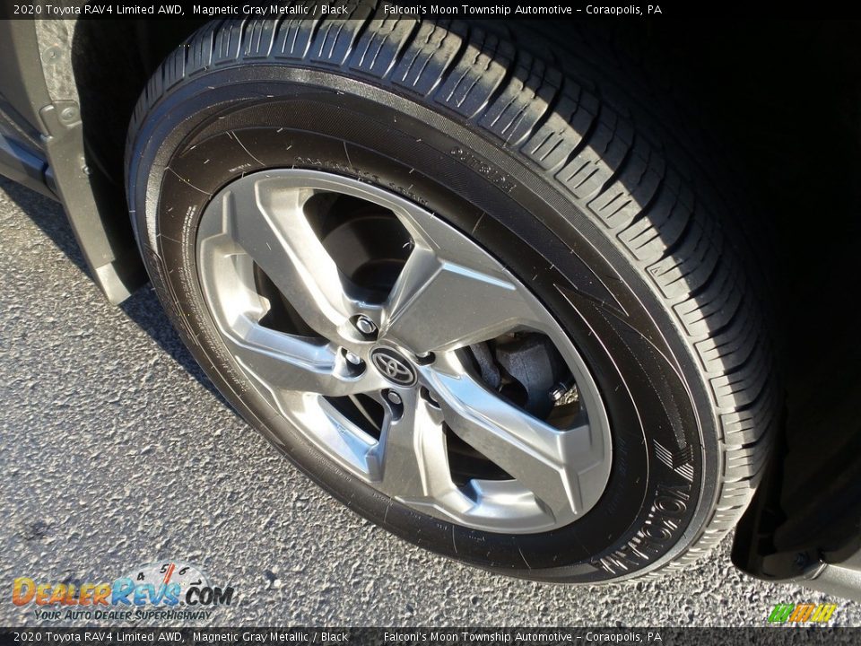 2020 Toyota RAV4 Limited AWD Magnetic Gray Metallic / Black Photo #10