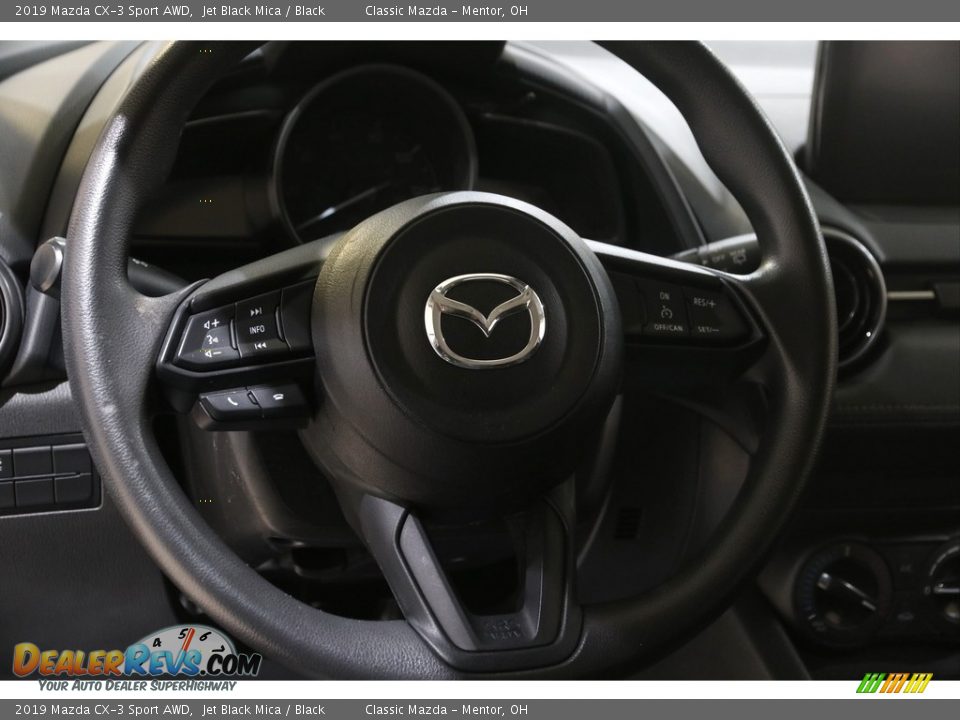 2019 Mazda CX-3 Sport AWD Jet Black Mica / Black Photo #7
