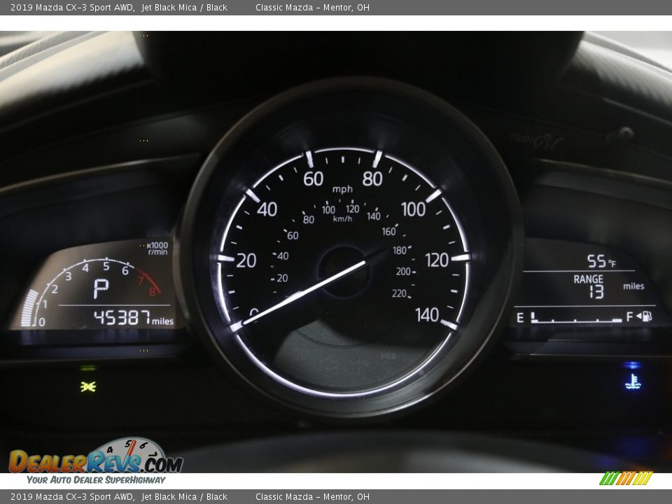 2019 Mazda CX-3 Sport AWD Jet Black Mica / Black Photo #8