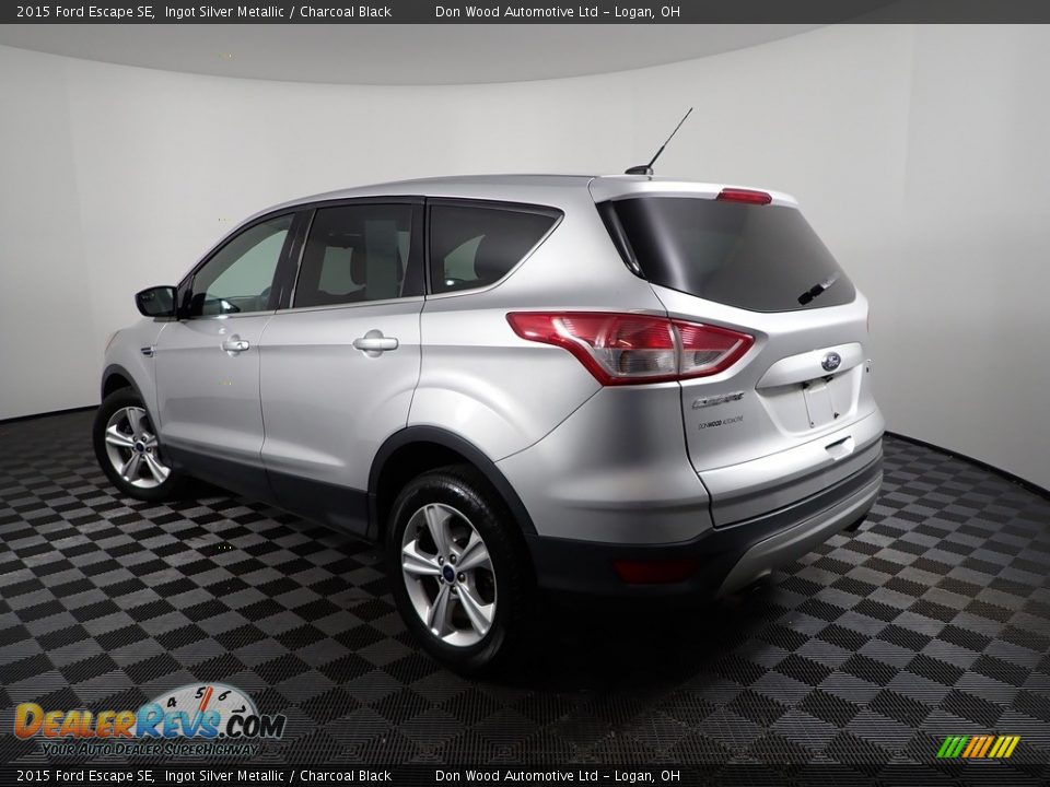 2015 Ford Escape SE Ingot Silver Metallic / Charcoal Black Photo #7