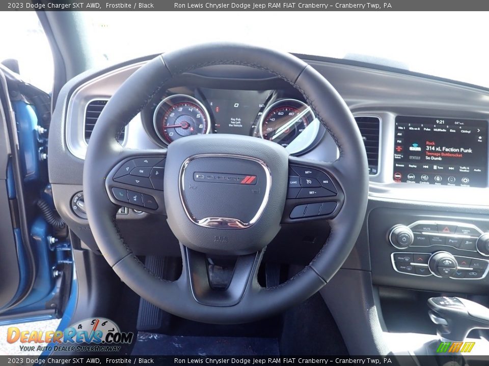 2023 Dodge Charger SXT AWD Frostbite / Black Photo #19