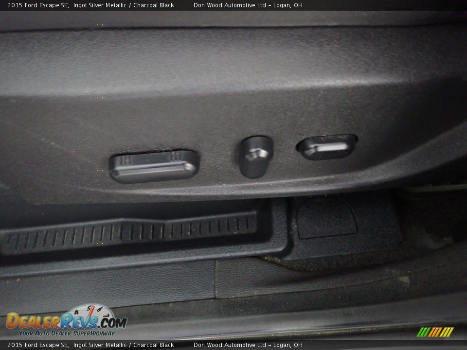 2015 Ford Escape SE Ingot Silver Metallic / Charcoal Black Photo #14