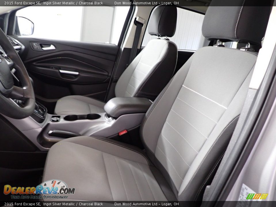 2015 Ford Escape SE Ingot Silver Metallic / Charcoal Black Photo #15