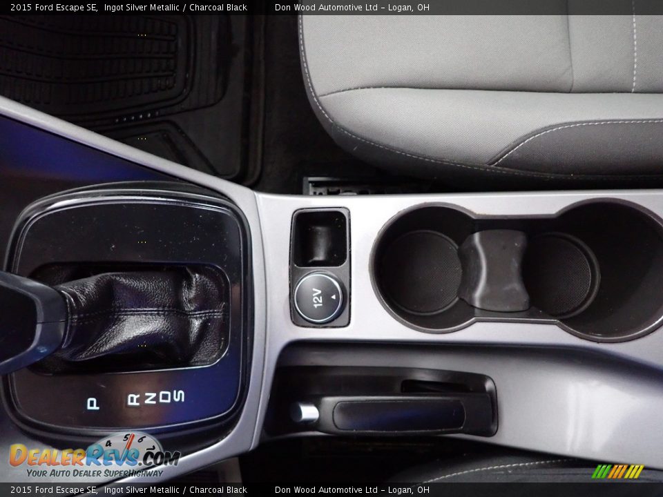 2015 Ford Escape SE Ingot Silver Metallic / Charcoal Black Photo #21