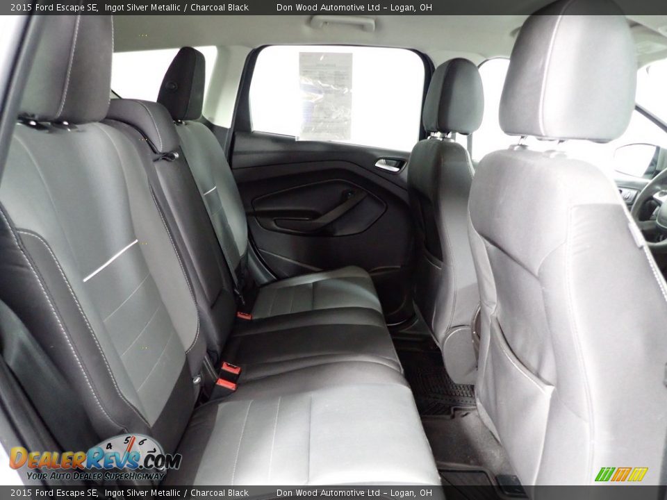 2015 Ford Escape SE Ingot Silver Metallic / Charcoal Black Photo #29