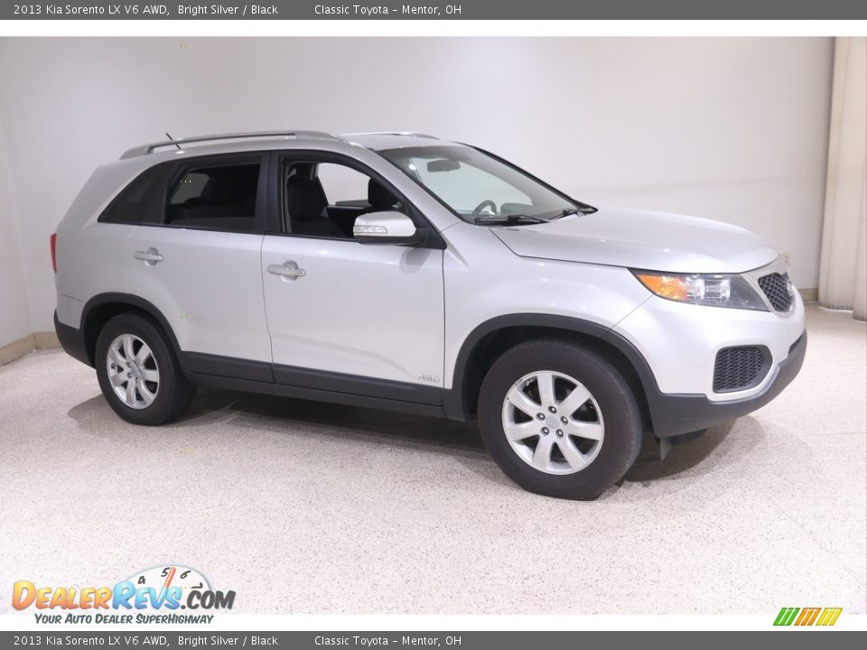 2013 Kia Sorento LX V6 AWD Bright Silver / Black Photo #1
