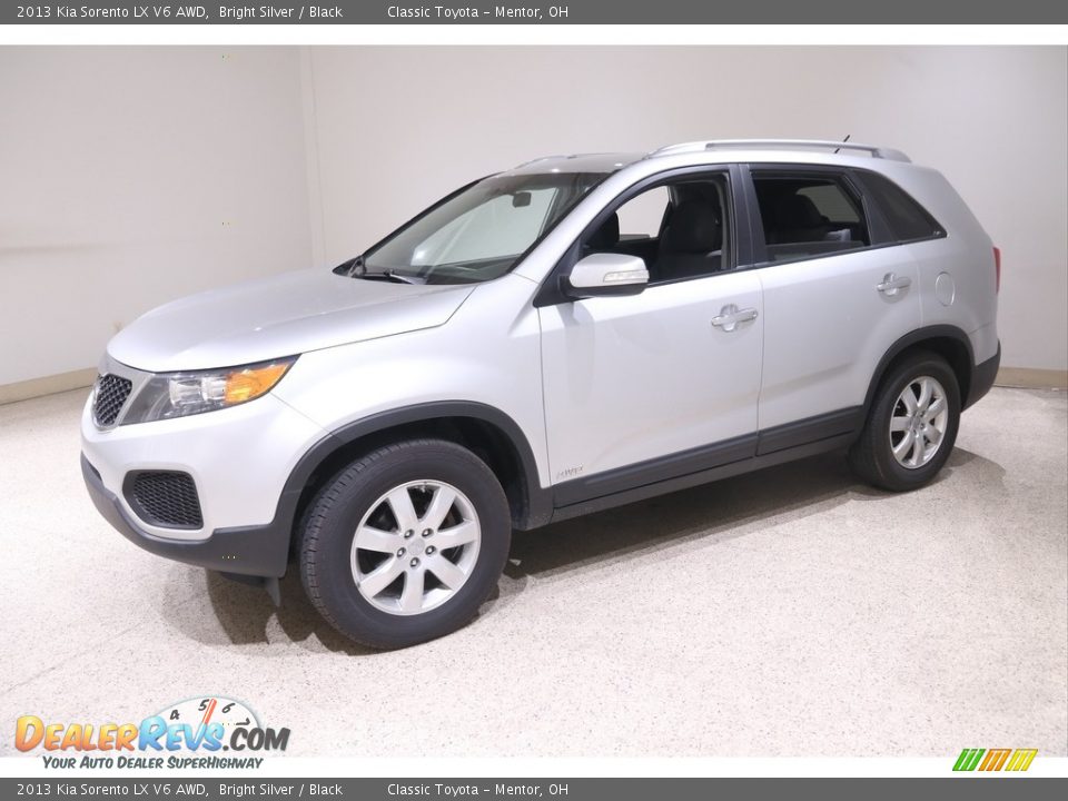2013 Kia Sorento LX V6 AWD Bright Silver / Black Photo #3