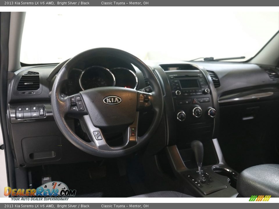 2013 Kia Sorento LX V6 AWD Bright Silver / Black Photo #6