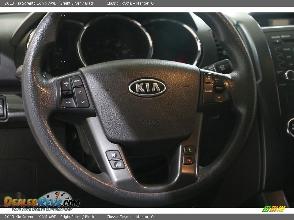 2013 Kia Sorento LX V6 AWD Bright Silver / Black Photo #7