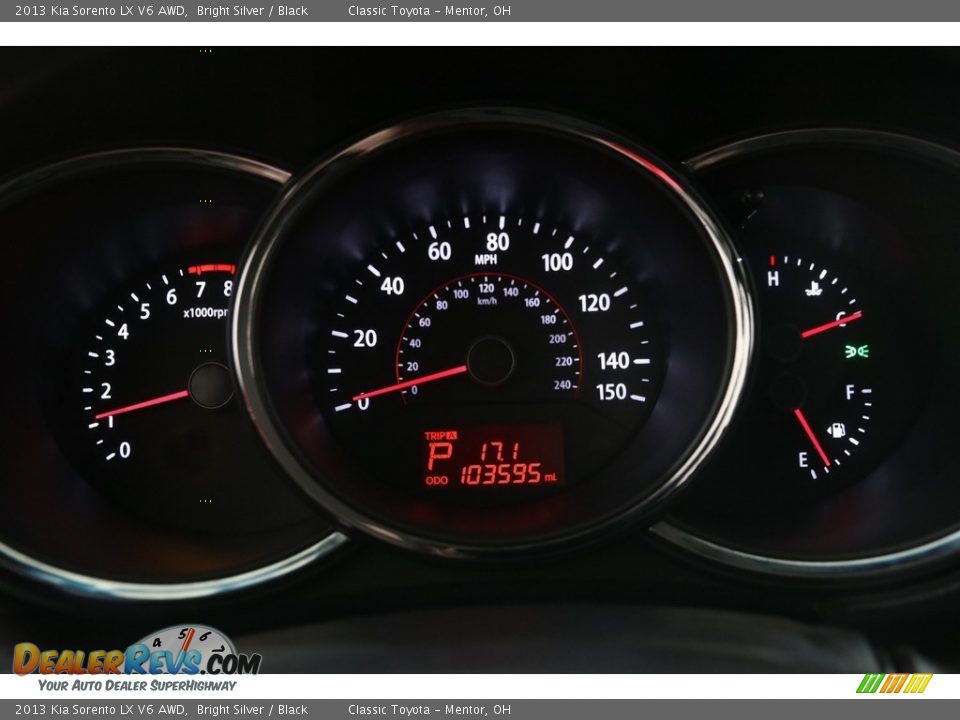 2013 Kia Sorento LX V6 AWD Bright Silver / Black Photo #8