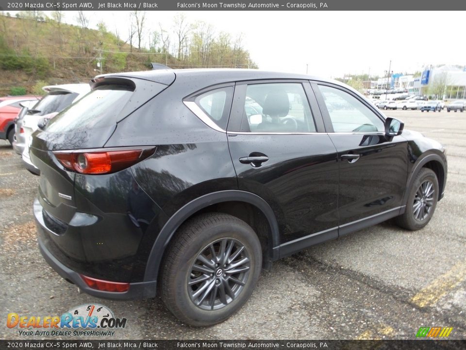 2020 Mazda CX-5 Sport AWD Jet Black Mica / Black Photo #3