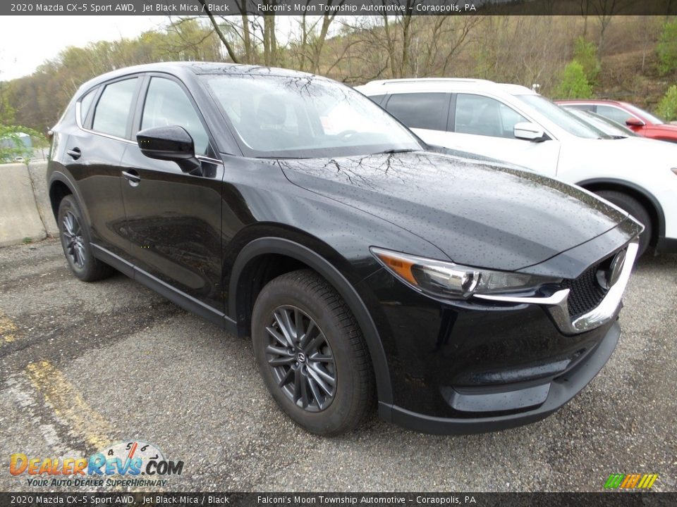 2020 Mazda CX-5 Sport AWD Jet Black Mica / Black Photo #4