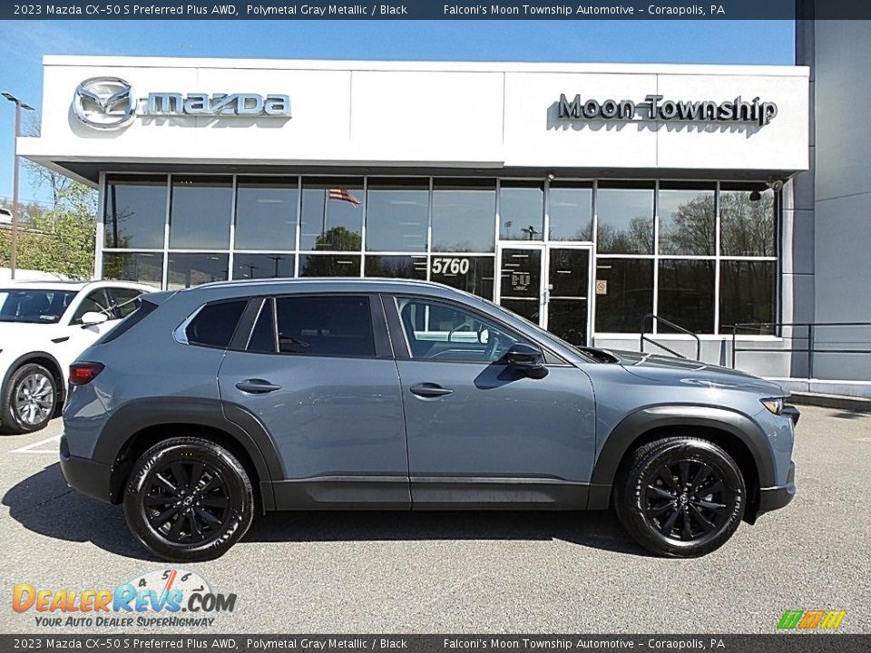 2023 Mazda CX-50 S Preferred Plus AWD Polymetal Gray Metallic / Black Photo #1