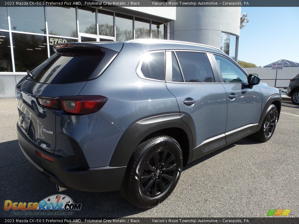 2023 Mazda CX-50 S Preferred Plus AWD Polymetal Gray Metallic / Black Photo #2