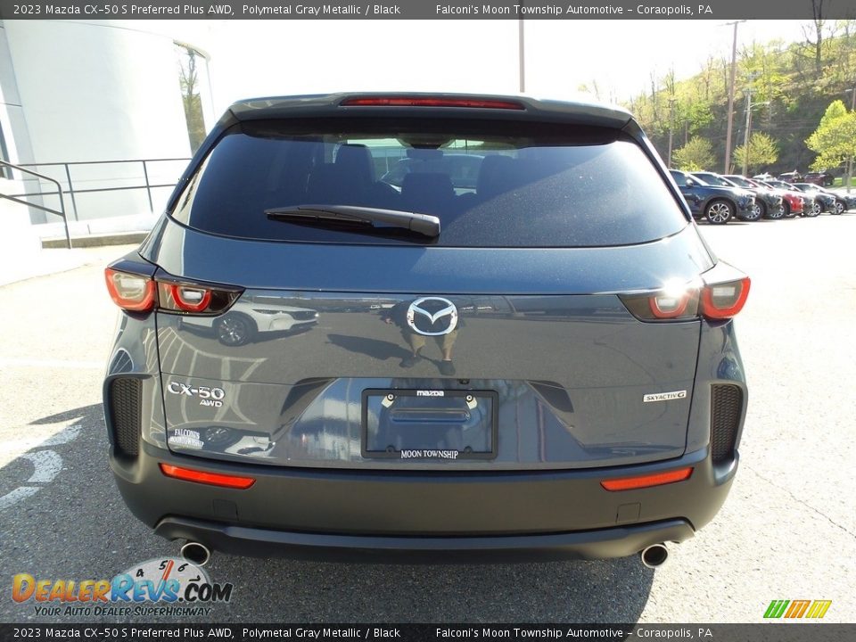 2023 Mazda CX-50 S Preferred Plus AWD Polymetal Gray Metallic / Black Photo #3