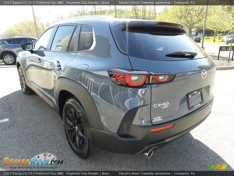 2023 Mazda CX-50 S Preferred Plus AWD Polymetal Gray Metallic / Black Photo #5