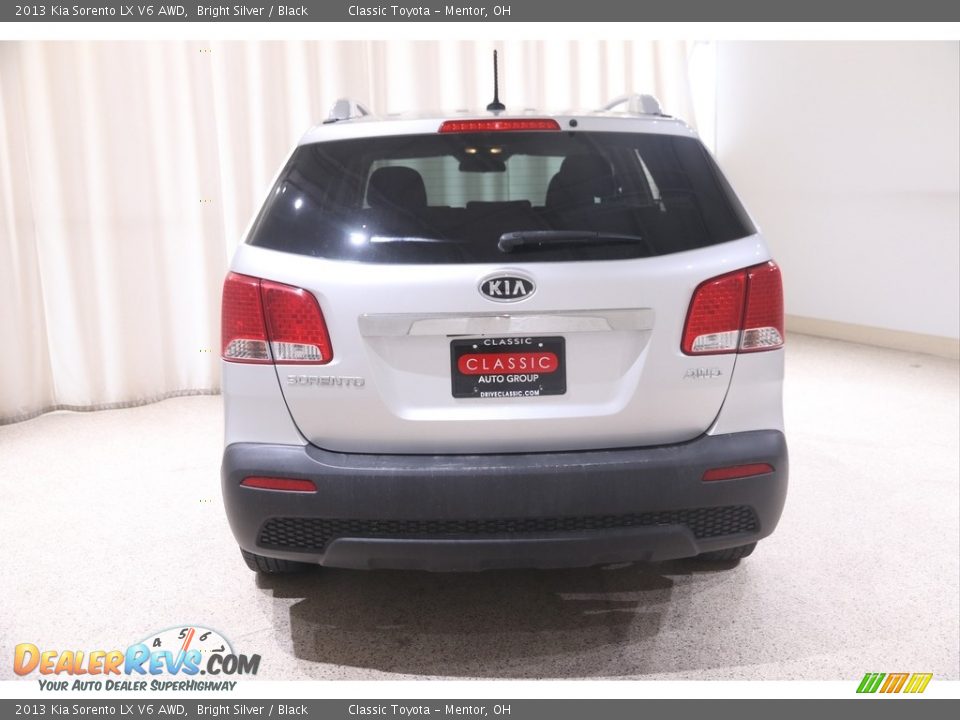 2013 Kia Sorento LX V6 AWD Bright Silver / Black Photo #18