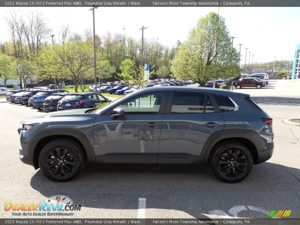 2023 Mazda CX-50 S Preferred Plus AWD Polymetal Gray Metallic / Black Photo #6