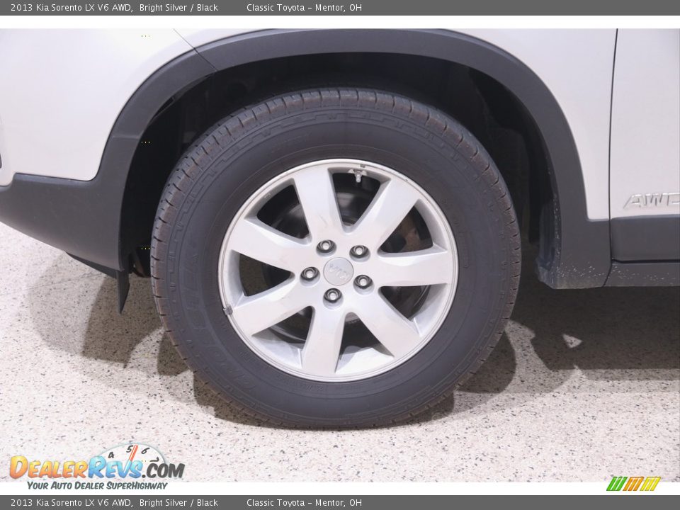 2013 Kia Sorento LX V6 AWD Bright Silver / Black Photo #20