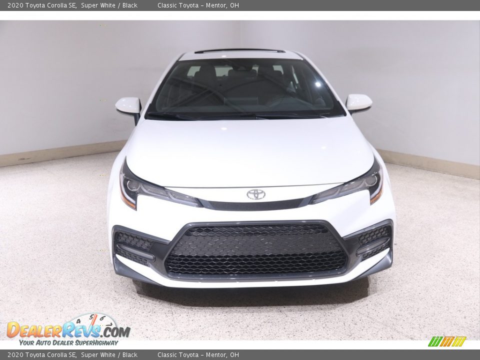 2020 Toyota Corolla SE Super White / Black Photo #2