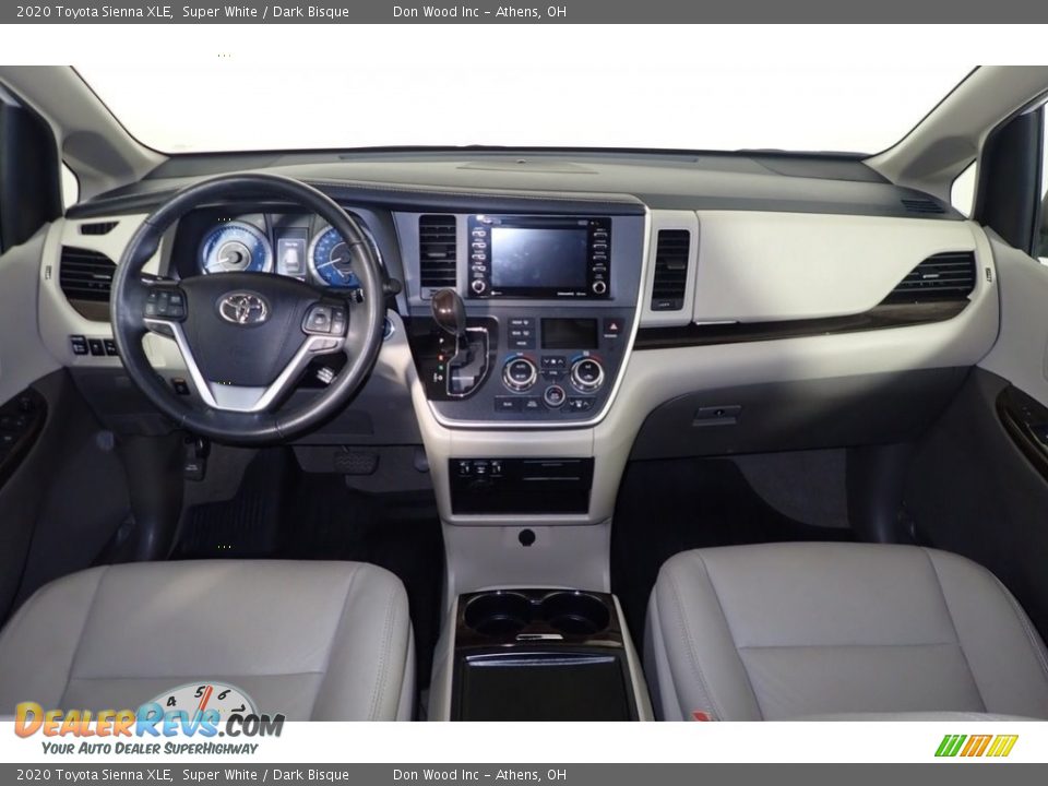 2020 Toyota Sienna XLE Super White / Dark Bisque Photo #23