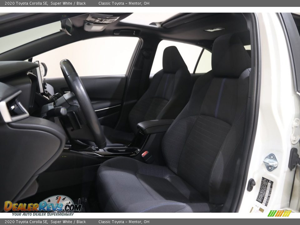 2020 Toyota Corolla SE Super White / Black Photo #5