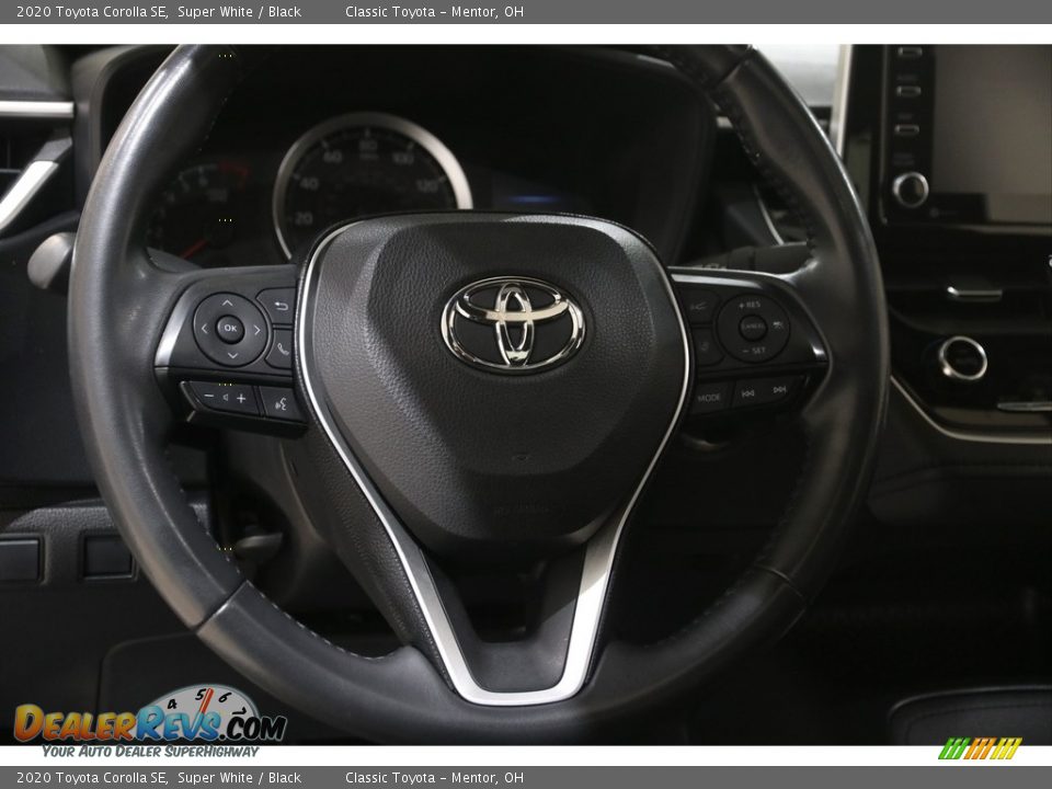 2020 Toyota Corolla SE Super White / Black Photo #7