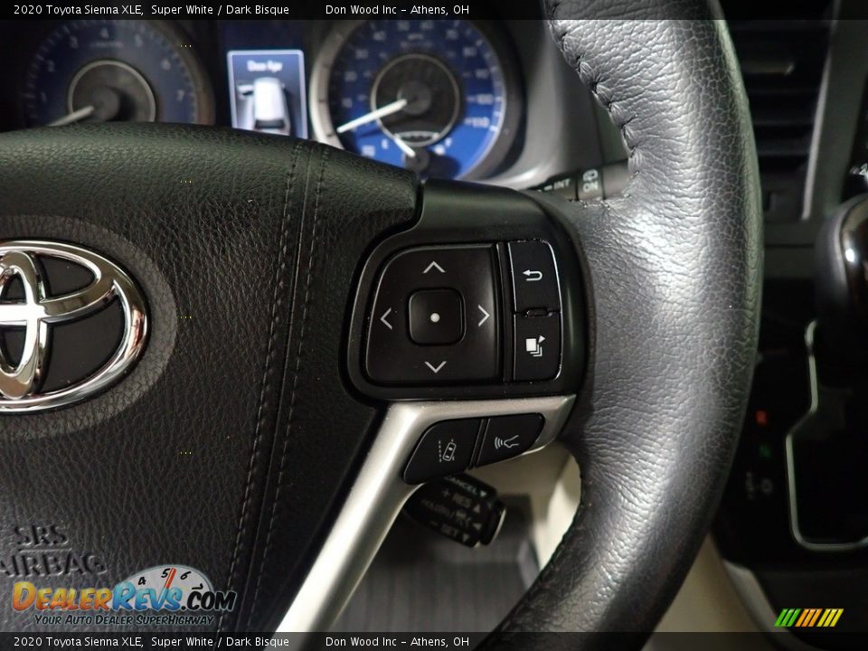2020 Toyota Sienna XLE Super White / Dark Bisque Photo #29
