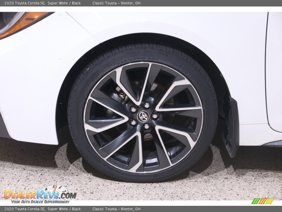 2020 Toyota Corolla SE Super White / Black Photo #19