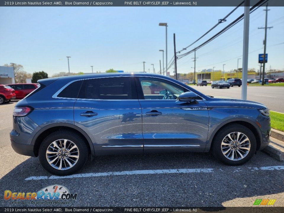 2019 Lincoln Nautilus Select AWD Blue Diamond / Cappuccino Photo #4