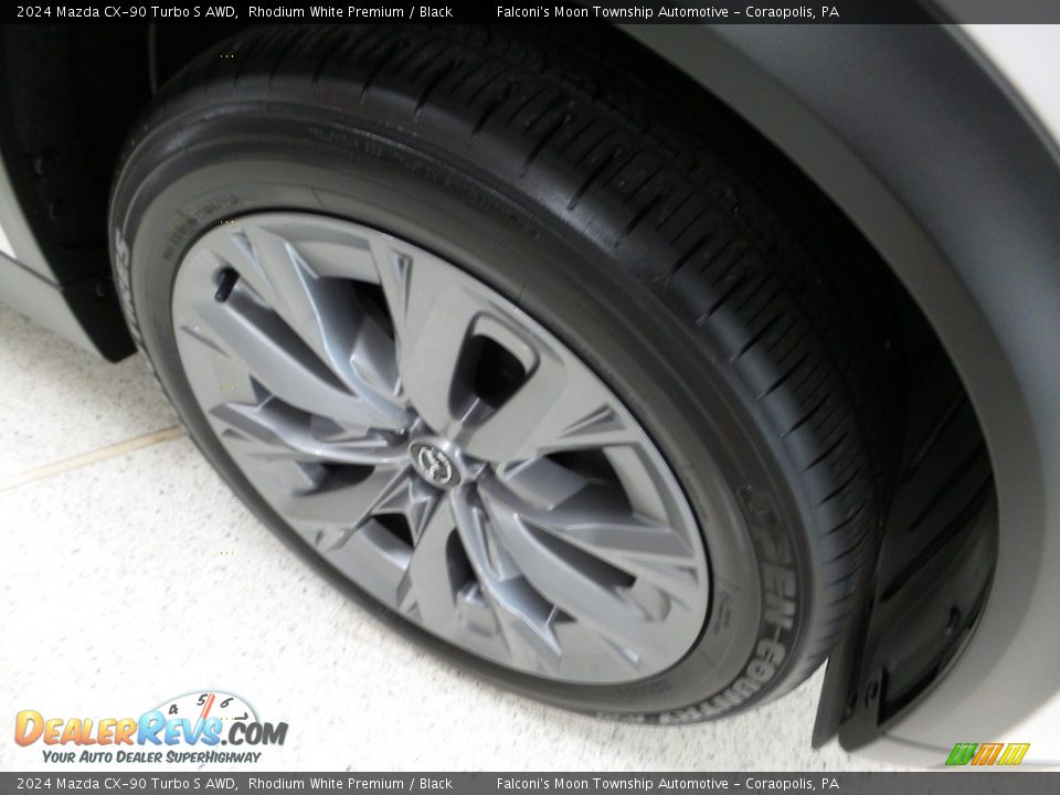 2024 Mazda CX-90 Turbo S AWD Rhodium White Premium / Black Photo #10